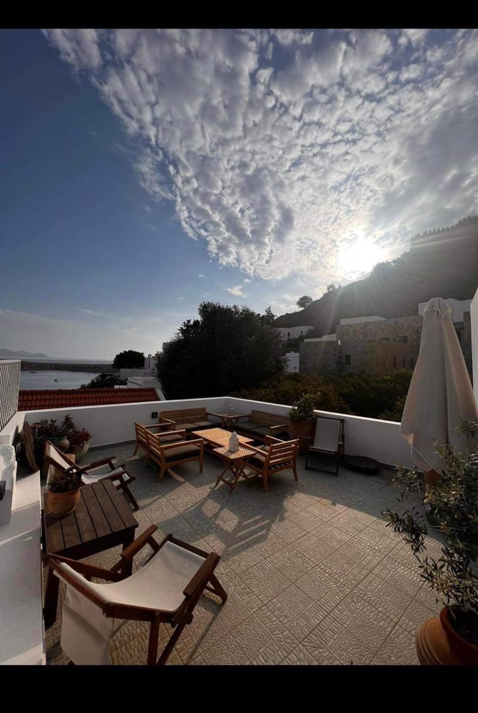 Elegant-Lindian Villa Marietta Lindos Exterior photo