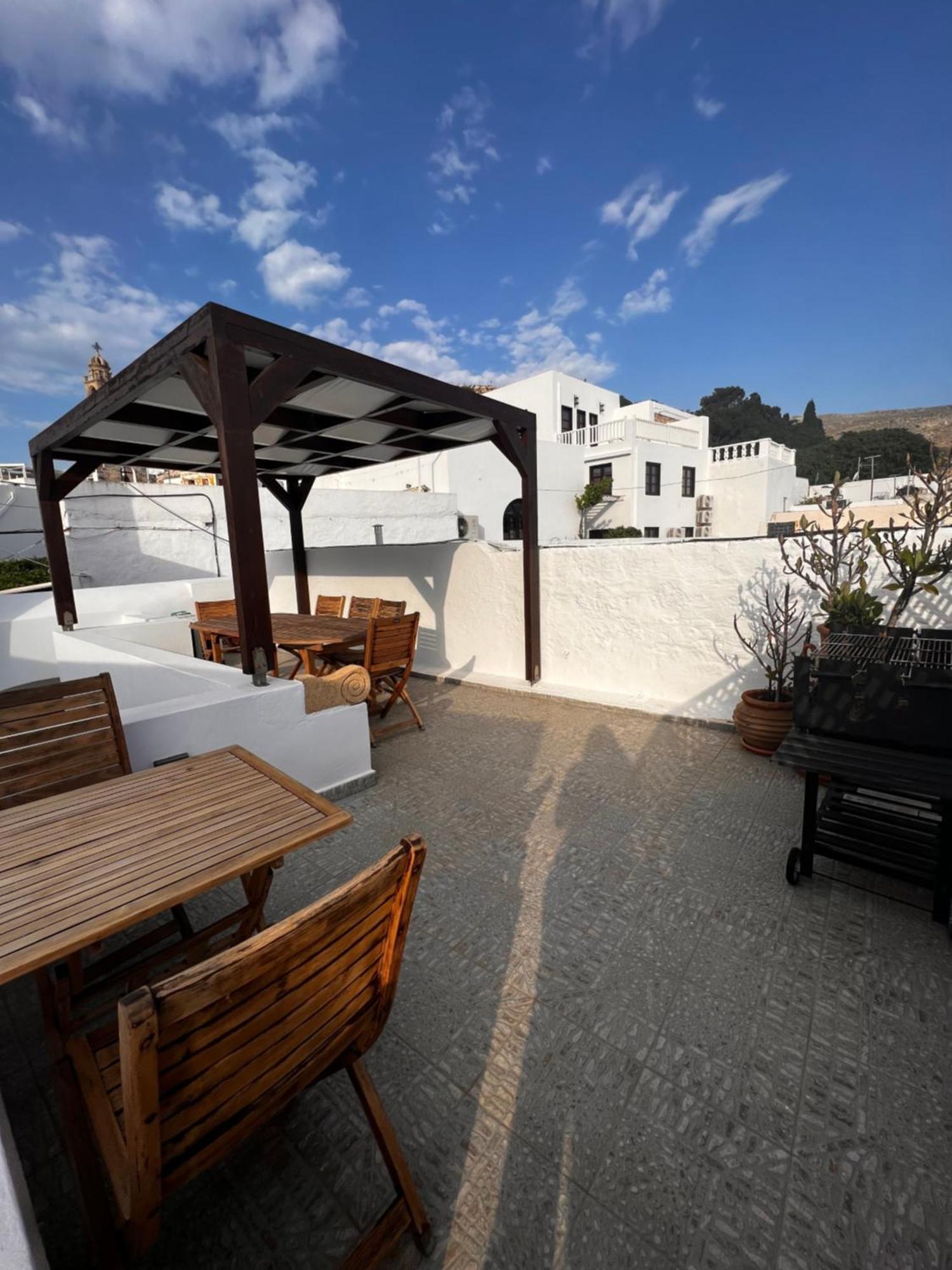 Elegant-Lindian Villa Marietta Lindos Exterior photo