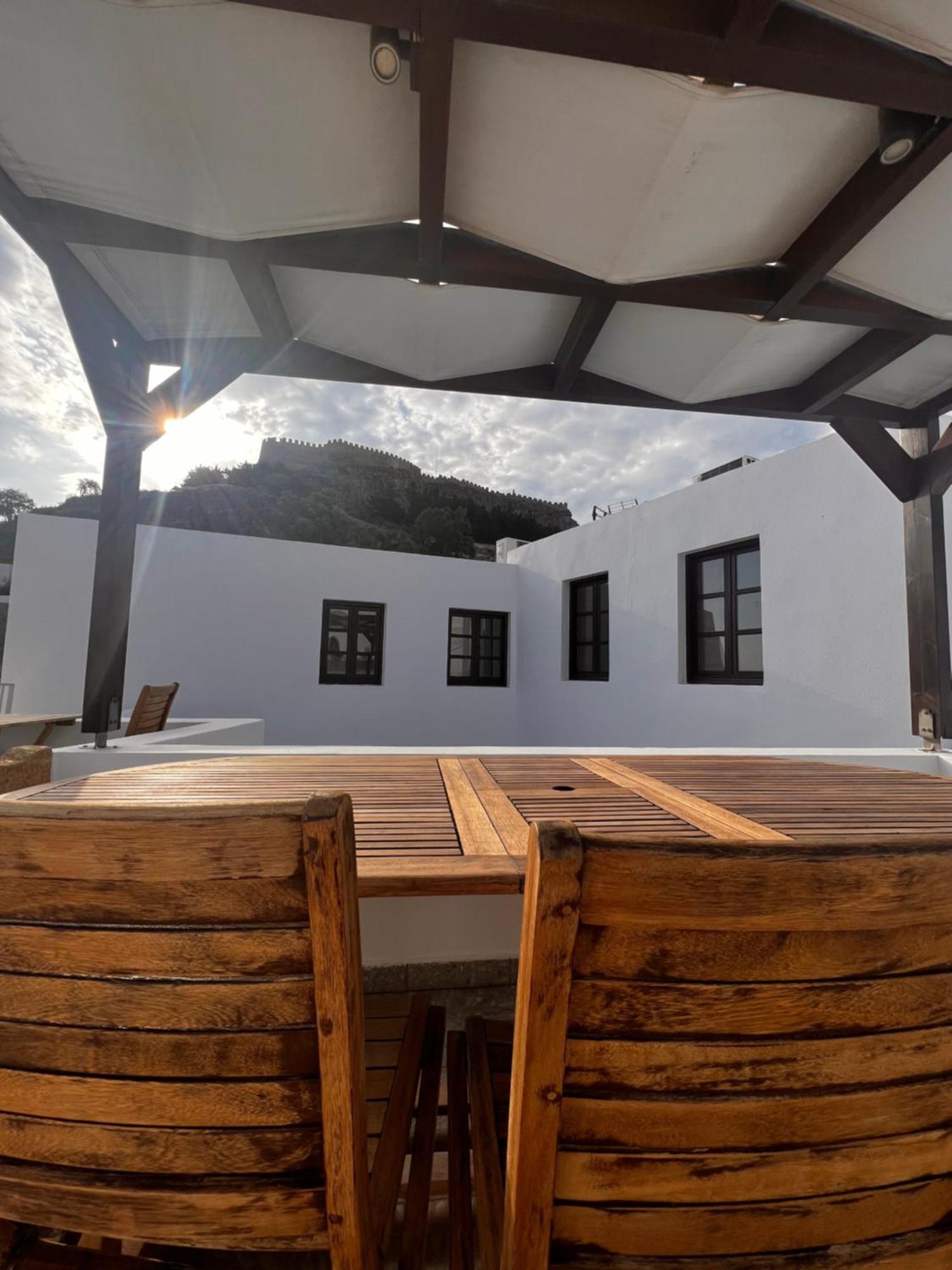 Elegant-Lindian Villa Marietta Lindos Exterior photo