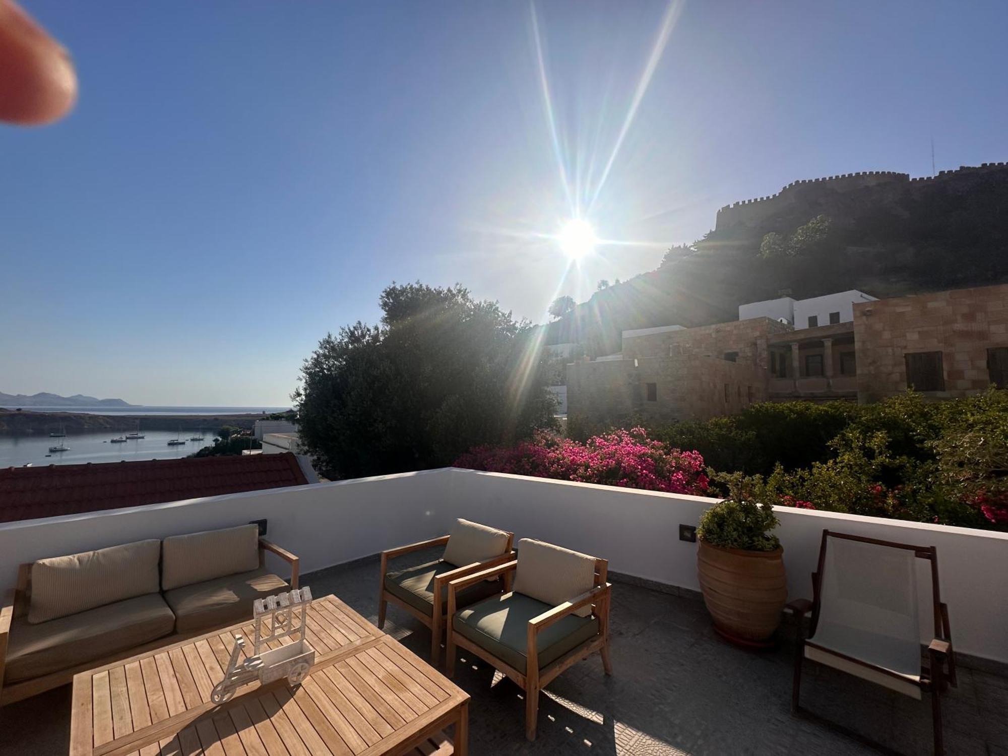 Elegant-Lindian Villa Marietta Lindos Exterior photo