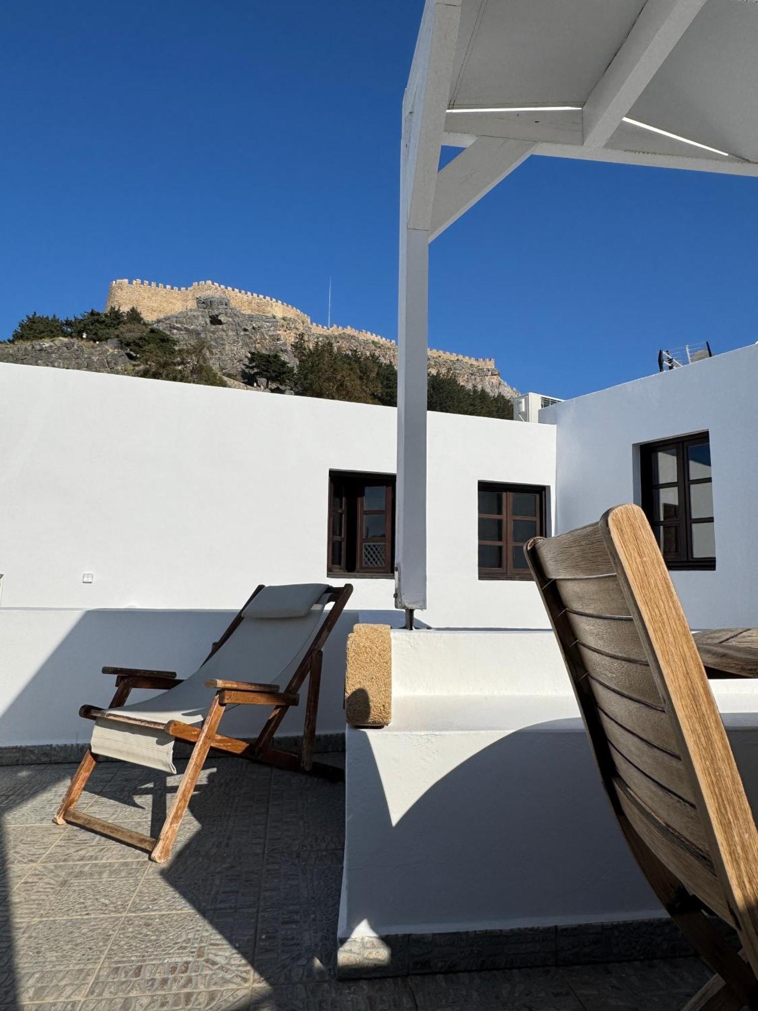 Elegant-Lindian Villa Marietta Lindos Exterior photo